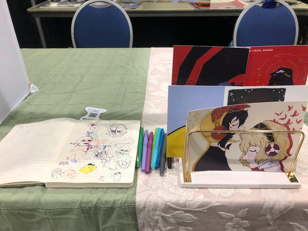 small print &amp; sketchbook