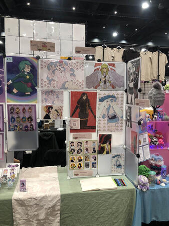 half booth day 2 front view